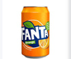 Fanta Orange 330ml Can